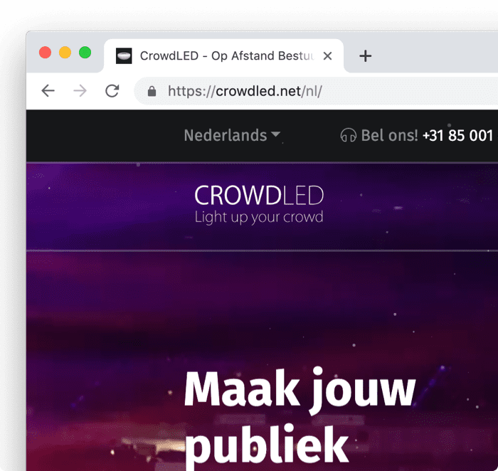 screenshot crowdled website, wordpress brothers