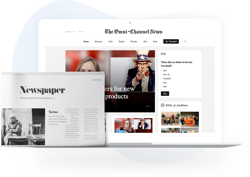 newspaper, the omni-channel news, wordpress brothers, nieuwsportal