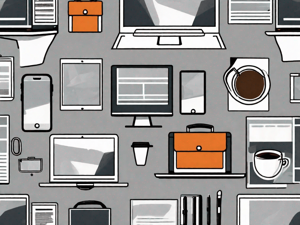 A selection of diverse digital devices displaying different website designs